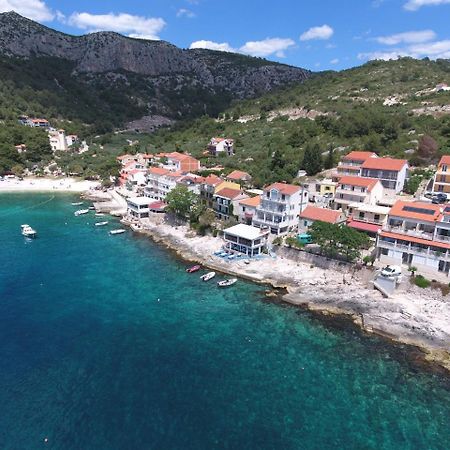 Luxury Bellavista Amazing Sea Holidays With Private Beach & Parking Milna  Exteriér fotografie