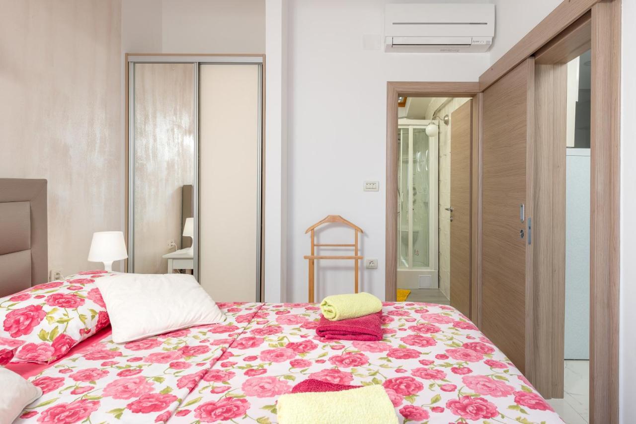 Luxury Bellavista Amazing Sea Holidays With Private Beach & Parking Milna  Exteriér fotografie