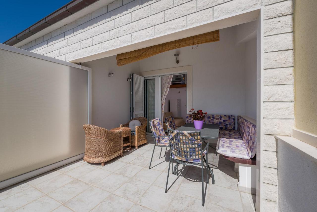 Luxury Bellavista Amazing Sea Holidays With Private Beach & Parking Milna  Exteriér fotografie