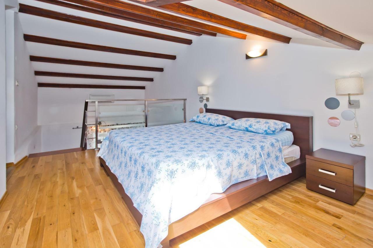 Luxury Bellavista Amazing Sea Holidays With Private Beach & Parking Milna  Exteriér fotografie